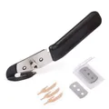 Produktbild: Professionelle Folienschneider Sicherheitsmesser mit Extra 3 STK. PTFE Beschi...