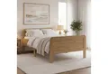 Produktbild: Homestyle4u Funktionsbett 90x200 100x200 120x200 Seniorenbett Komfortbett Braun Natur Weiß (Set), Einstieg