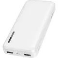 Produktbild: LogiLink Powerbank PA0323W, 20000mAh, 2x USB-A, Ladeleistung 12 Watt