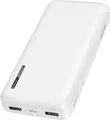Produktbild: LOGILINK Powerbank PA0323W, 20.000 mAh, 2x USB-A, 1x USB-C, weiß