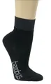 Produktbild: 6 Paar Bambus Kurzschaftsocken Kurzstrumpf Quartersocken Damen Herren WO (39/42, schwarz)