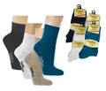 Produktbild: Wowerat Gesundheitssocken Socks 4 Fun Bambus Kurzschaft Komfortbund (3-Paar, 3 Paar)
