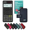 Produktbild: Casio fx-87DE Plus 2nd Edition inkl. Schutztasche Blau & Fachbuch (48 Seiten, DIN A5) – Wissenschaftlicher Rechner – Smart Set