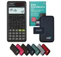 Produktbild: CASIO Taschenrechner fx-87DE Plus 2 inkl. Schutztasche Blau & Fachbuch (48 S., DINA5)
