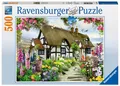 Produktbild: 500 Teile Ravensburger Puzzle Verträumtes Cottage 14709