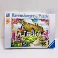 Produktbild: Ravensburger - 500 Teile Puzzle - Verträumtes Cottage - No. 147090 - GUT