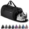 Produktbild: ® Sporttasche & Reisetasche für Damen und Herren - mit Schuhfach & Nassfach -...