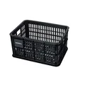 Produktbild: Basil Fahrradkiste für den Vorderradgepäckträger Crate S, Black, 40 cm x 29 cm x 21 cm, 25 Liter, 21055