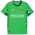Produktbild: PUMA Trainingstop BMG AWAY JERSEY REPLICA sportliche Schnittform, für Fußball, mit Print-Applikationen grün M (48/50)