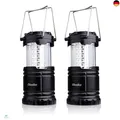 Produktbild: Diealles Campinglampe, 2 Pack 30 LEDs Campinglampe, Faltbare Wasserdicht