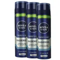 Produktbild: Nivea Rasiergel 3 x 200 ml mild Rasiergel für Herren normale Haut fürs Gesicht S