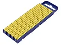 Produktbild: 100X 561-03101 Markierungen Kennzeichnung: 0 1 2 3 4 5 6 7 8 9 gelb HELLERMANNTY