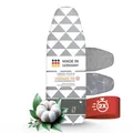 Produktbild: ® - Made in Germany Bügelbrettbezug 130x45 | Hitzereflektierend | Gummizug | ...