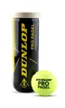 Produktbild: DUNLOP Pro Padel – Padel Bälle für Wettkämpfe und Turniere (1x3er Dose)