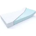 Produktbild: MSS e.K. Aqua Deluxe - 7 Zonen Wellness Matratze - 120 x 180 cm | Höhe 16 cm (Kernhöhe ca. 14 cm) | Härtegrad H5 & H6 | Kaltschaummatratze