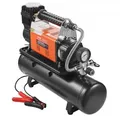 Produktbild: VEVOR 12-V-Hochleistungsluftkompressor mit 6-l-Tank-Kit, tragbarer 6,35-CFM-Reifenfüller, 150-PSI-Offroad-Luftkompressor mit digitalem Druckmesser