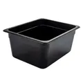 Produktbild: airbrush-city GN 1/2 Gastronormbehälter GN-Behälter 9,5 Liter Tiefe 150mm Kunststoff schwarz