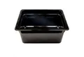 Produktbild: AcMax Thermobehälter GN 1/2 Polycarbonat schwarz GN-Behälter 9,5 Liter Tiefe 150mm