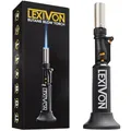 Produktbild: LEXIVON Butan-Lötlampe, Bunsenbrenner mit einstellbarer Flamme und Pro-Grade-Aluminium-Tank, Flambierbrenner Gasfeuerzeug ideal für Löt, Küche, Crème Brûlée, Grillen, usw (LX-760)