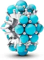 Produktbild: PANDORA Moments Türkisfarbenes Ozean Charm aus Sterling Silber mit Zirkonia, Kompatibel Moments Anhänger, 793897C02
