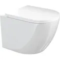 Produktbild: Vilstein Hänge Wc  Spülrandlos  Tornadospüler Toilette Inkl. Sitz Mit Softclose  Quickrelease