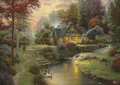 Produktbild: Puzzle 1000 Teile Schmidt Spiele Thomas Kinkade Abendstimmung 58464
