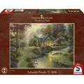 Produktbild: Schmidt Spiele Puzzle - Thomas Kinkade Friedliche Abendstimmung, 1000 Teile