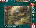 Produktbild: Thomas Kinkade, Friedliche Abendstimmung, 1.000 Teile Thomas Kinkade
