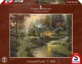 Produktbild: Schmidt Puzzle 1000 Teile Thomas Kinkade Ruhige Stimmung Premium Qualität