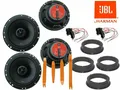 Produktbild: JBL für VW Polo 9N Bj 01-05 Set Lautsprecher Vorne Hinten + Ausbau Werkzeug 480W