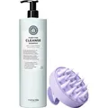 Produktbild: maria nila Purifying Cleanse Bundle Shampoo 1000 ml & Scalp Brush