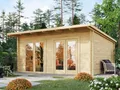 Produktbild: Fjordholz Gartenhaus Modell Berlin 70 D Modern mit Pultdach
