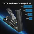 Produktbild: NVMe USB-C Adapter | Kühlkörper | 10Gbps