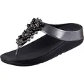 Produktbild: FitFlop Damen Pantolette Fino metallic - Schwarz - 42