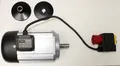 Produktbild: Scheppach elektrische Ausrüstung Motor | 400V/50Hz P1 4.5kW / P2 3,4kW | Original Ersatzteil für Wippkreissäge HS720, HS730, WS700, SB710