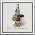Produktbild: Edelschmiede925 Charm Anhänger 925 Silber Märchenfigur Rotkäppchen