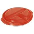 Produktbild: Rotho Micro Clever Mikrowellenteller 0,75l rot