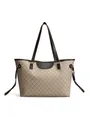 Produktbild: Lucky Bees Shopper in Creme/ Braun - (B)50 x (H)28 x (T)15 cm, Beige/braun, Damen
