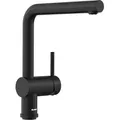 Produktbild: Blanco - Armatur Linus Drucklos - Schwenkbarer Wasserhahn, Metall Schwarz Matt
