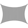 Produktbild: SolVision hdpe Sonnensegel HS9 Rechteck Grau, 300x200 cm - Sol Royal