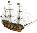Produktbild: Billing Boats 498 HMS VICTORY 1:75 Holz Metall Modellbausatz Schiff