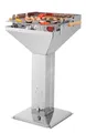 Produktbild: Tepro Edelstahl Säulengrill Holzkohlegrill Vista Trichtergrill, Standgrill