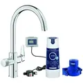 Produktbild: Blue Pure Baucurve C-auslauf Starter Kit, S-filter, Chrom 30581 - Grohe