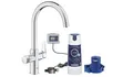 Produktbild: Grohe Küchenarmatur Blue Pure BauCurve Starter Kit, chrom (30581000)