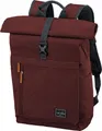 Produktbild: Basics Rolltop Rucksack Bordeaux Laptopfach 15,6