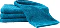 Produktbild: Erwin Müller Gästetuch-Set 4er-Pack Petrol Größe 30x50 cm - Ludwigsburg - 100% Baumwolle - kuschelweich, saugstark, voluminös - praktisch durch beidseitige Schlaufen (weitere Farben)