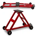 Produktbild: 19736/ Scherenlift Autoheber Scherenwagenheber Flach mit Kurbel 2500kg Rot