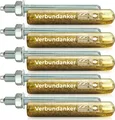 Produktbild: Isolbau Verbundanker Set - Verbundankerpatrone styrolfrei V16 + Ankerstange verzinkt M16 x 220 - ETA/ETAG Zulassung - 5 Stück