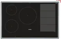 Produktbild: Siemens EX845LVC1E Induktions-Kochfeld iQ700 autark Glaskeramik 80 cm Edelstahl