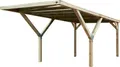 Produktbild: weka Einzelcarport, BxT: 306x606 cm, 241 cm Einfahrtshöhe, mit Stahldach